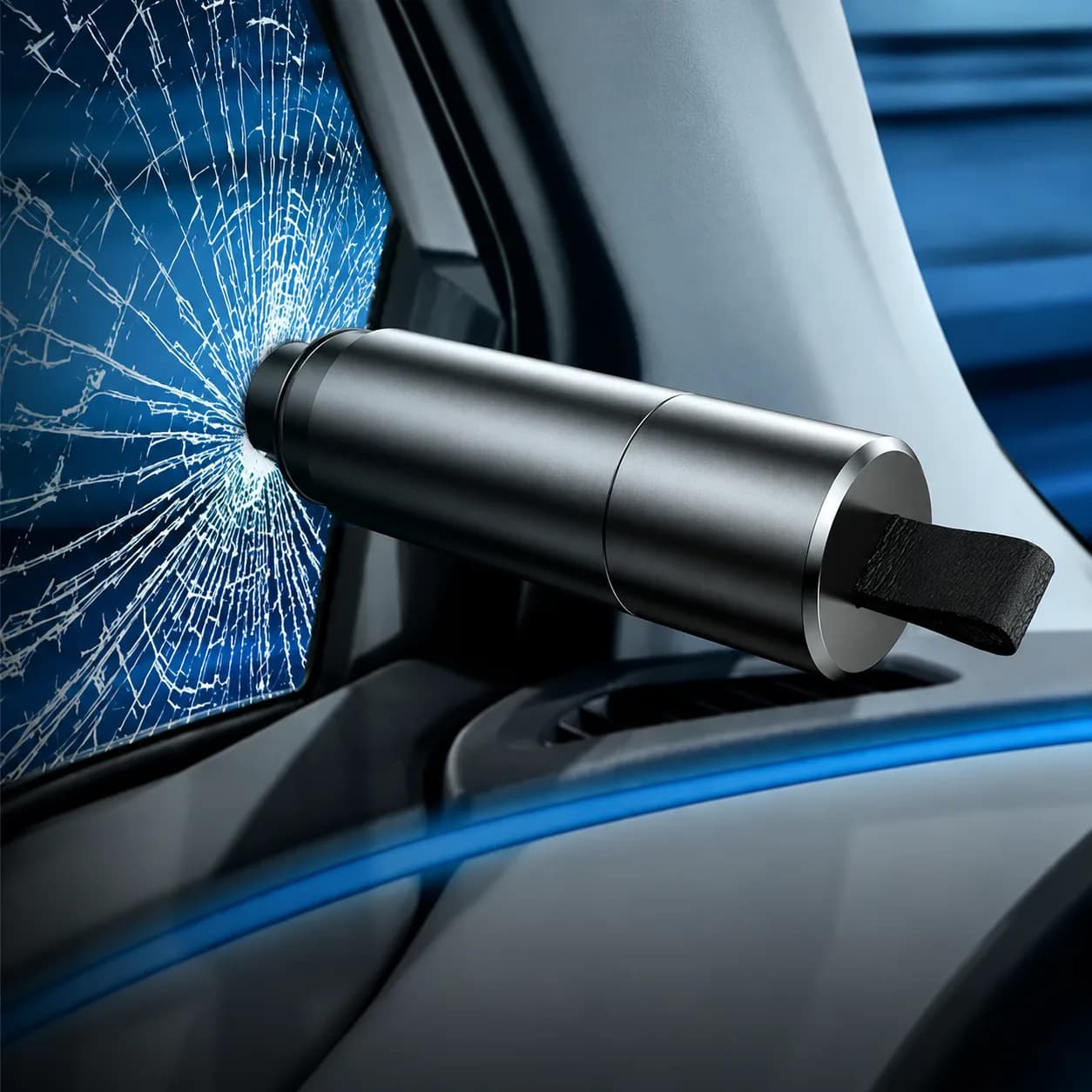 Car safety hammer